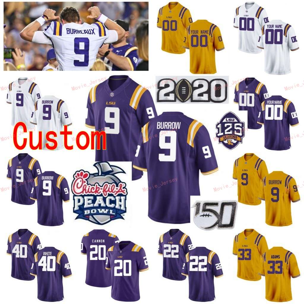 Stitched Custom 7 Tyrann Mathieu 80 Jarvis Landry 9 Joe Burreaux Burrow 91 Beriden Fehoko LSU Tigers College Women Jerseys, Womens yellow with peach bowl
Stitched Custom 7 Tyrann Mathieu 80 Jarvis Landry 9 Joe Burreaux Burrow 91 Beriden Fehoko LSU Tigers College Women Jerseys, Womens yellow with peach bowl