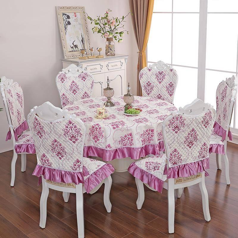 Pastoral Style Round Tablecloth Floral Ruffle Table Cover For Restaurant Dining Table Cover For Home Decor Seat Party, Coffee my1pcs-150cm
Pastoral Style Round Tablecloth Floral Ruffle Table Cover For Restaurant Dining Table Cover For Home Decor Seat Party, Coffee my1pcs-150cm