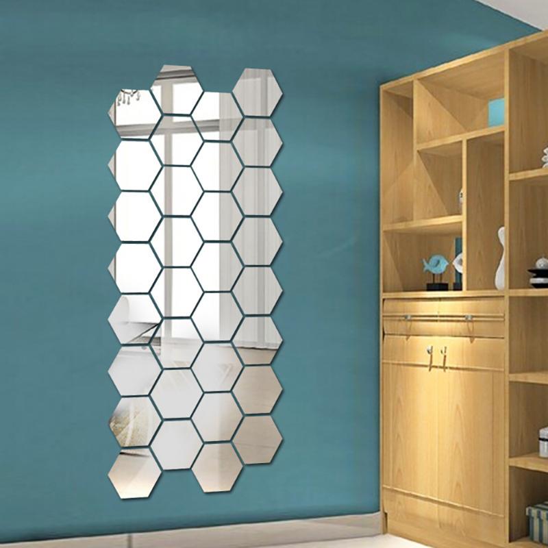 32Pcs 3D Hexagon Acrylic Mirror Wall Stickers DIY Art Home Decor Living Room Decorative Tile Stickers Room Accessori
32Pcs 3D Hexagon Acrylic Mirror Wall Stickers DIY Art Home Decor Living Room Decorative Tile Stickers Room Accessori