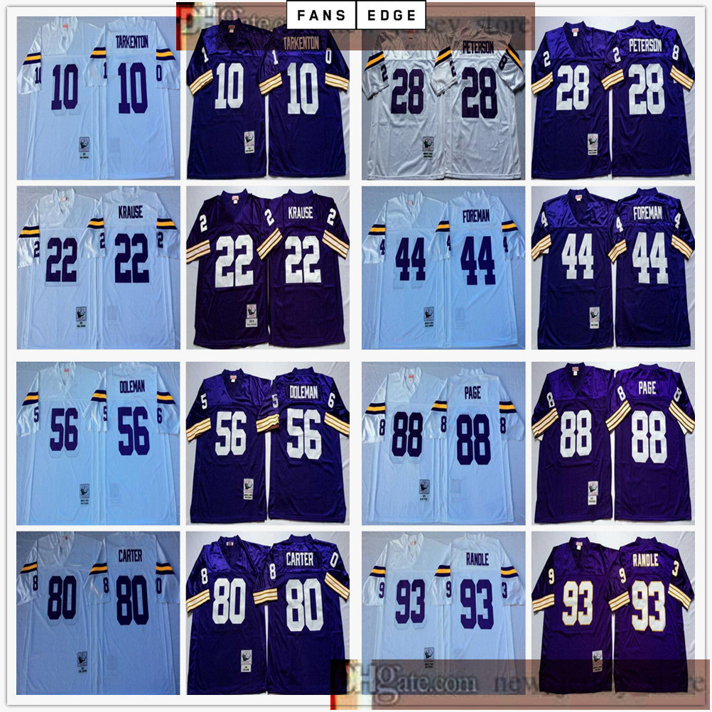 NCAA Football Retro Vintage 10 Fran Tarkenton Krause Peterson Chuck ForeMen Chris DoleMen Cris Carter Alan Page John Randle Jerseys Men, As picture
NCAA Football Retro Vintage 10 Fran Tarkenton Krause Peterson Chuck ForeMen Chris DoleMen Cris Carter Alan Page John Randle Jerseys Men, As picture