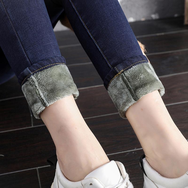 Women Winter Thick Velvet Wool Pants High Waist Hit Stretch Slim Trouser Cashmere Pencil Jeans Pant Soild Color Pants #T2G, Black
Women Winter Thick Velvet Wool Pants High Waist Hit Stretch Slim Trouser Cashmere Pencil Jeans Pant Soild Color Pants #T2G, Black
