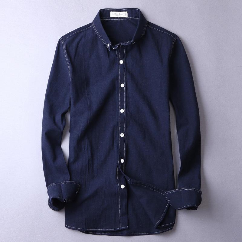 Cotton and linen men shirt brand autumn spring casual shirts for men fashion comfortable shirt mens solid shirts male chemise, Gray
Cotton and linen men shirt brand autumn spring casual shirts for men fashion comfortable shirt mens solid shirts male chemise, Gray
