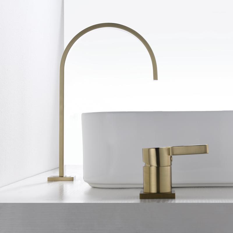 BrusheGold/Black Basin faucet Bathroom long pipe two holes Widespread bathroom faucet sink tap 360 rotating widespread basin Tap1
BrusheGold/Black Basin faucet Bathroom long pipe two holes Widespread bathroom faucet sink tap 360 rotating widespread basin Tap1
