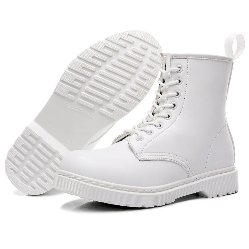 British retro women's Boots 8holes fashion women's boots fashion white female motorcycle leather work
British retro women's Boots 8holes fashion women's boots fashion white female motorcycle leather work
