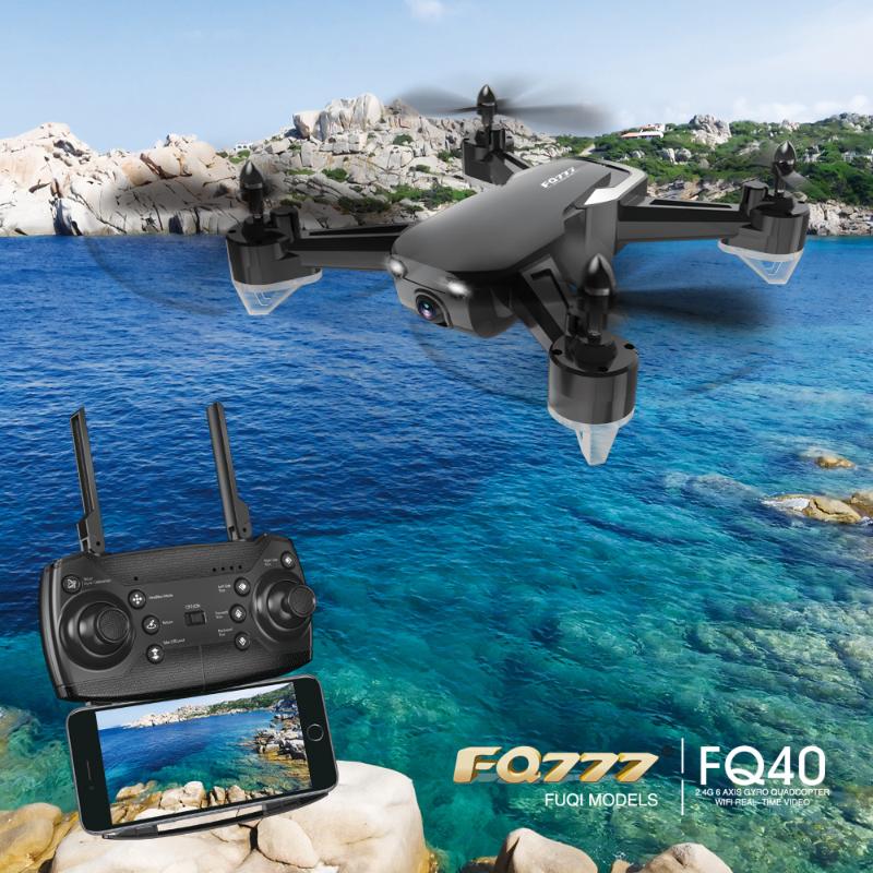 FQ777 New FQ40 4-aixs Drone Fixed-height WIFI Aerial Vehicle Remote Control Aircraft RC Drone for Boy Gift Toys
FQ777 New FQ40 4-aixs Drone Fixed-height WIFI Aerial Vehicle Remote Control Aircraft RC Drone for Boy Gift Toys