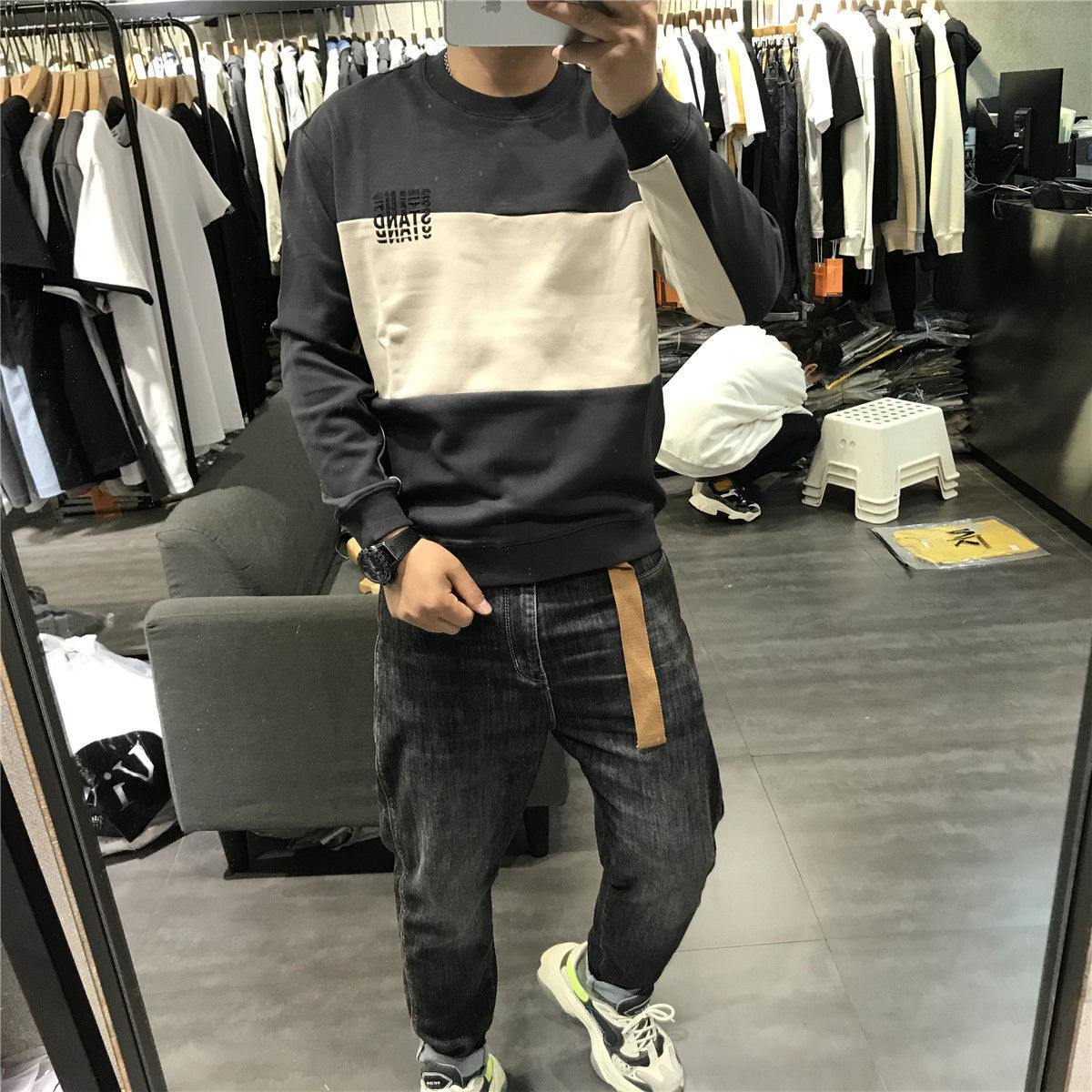 2021 New Men's Blouse, Spring and Fall, Loose Students'long-sleeve Shirt. DM3H, Games
2021 New Men's Blouse, Spring and Fall, Loose Students'long-sleeve Shirt. DM3H, Games