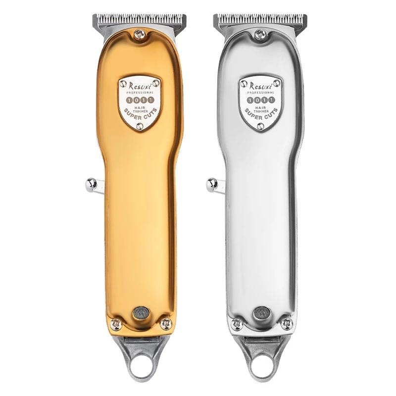 RESUXI USB Rechargeable Hair Trimmer All Metal Electric Hair clipper professional Trimmer for men cutting machine Beard
RESUXI USB Rechargeable Hair Trimmer All Metal Electric Hair clipper professional Trimmer for men cutting machine Beard