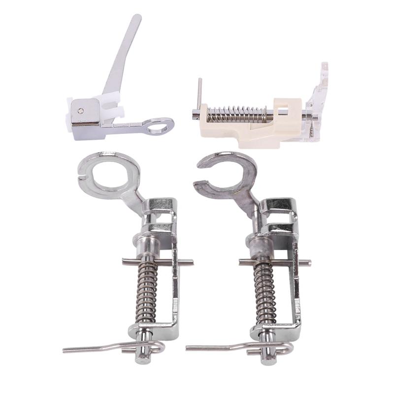 4Pcs/Set Household Sewing Machine Parts Darning Foot Presser Foot Close Open Toe Quilting estic Sewing Machine
4Pcs/Set Household Sewing Machine Parts Darning Foot Presser Foot Close Open Toe Quilting estic Sewing Machine