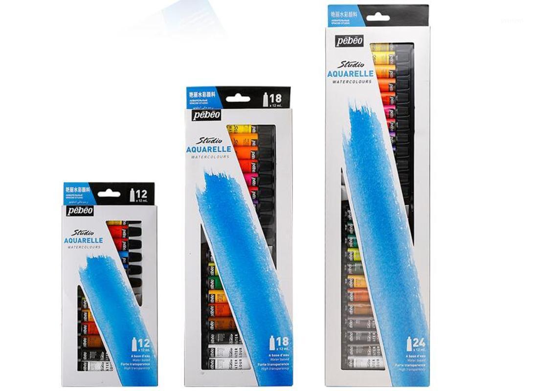 PEBEO Studio AQUARELLE Watercolours Water Color Paint Set 12ml Tube 12 Colors 18 Colors 241
PEBEO Studio AQUARELLE Watercolours Water Color Paint Set 12ml Tube 12 Colors 18 Colors 241