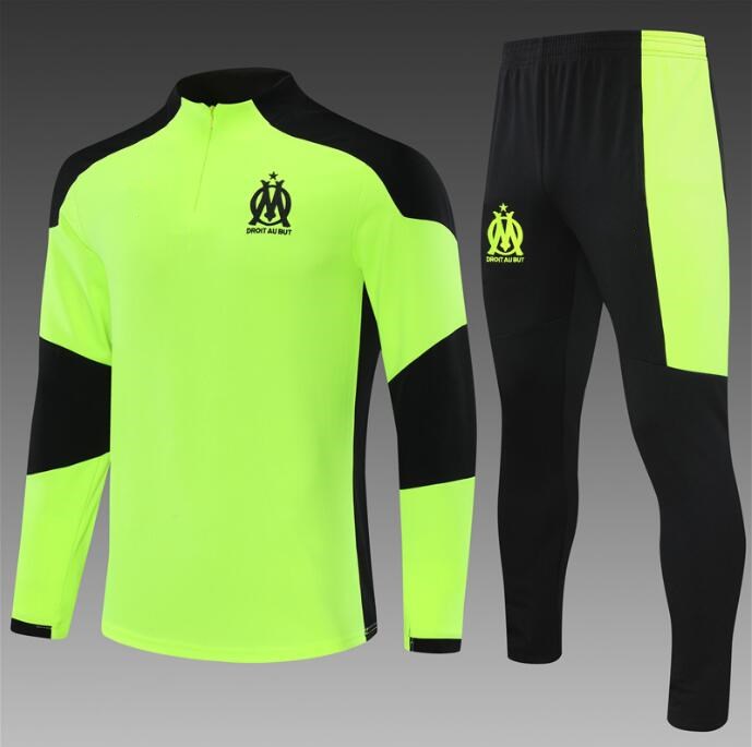 2020-21 Season marseille Men's Casual Sports tracksuit football training suit kids football tracksuit survetement chandal jogging, Black
2020-21 Season marseille Men's Casual Sports tracksuit football training suit kids football tracksuit survetement chandal jogging, Black