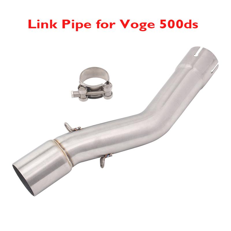 Motorcycle Exhaust System Connection Link Middle Link Pipe Connector Section Midpipe for Voge 500ds
Motorcycle Exhaust System Connection Link Middle Link Pipe Connector Section Midpipe for Voge 500ds