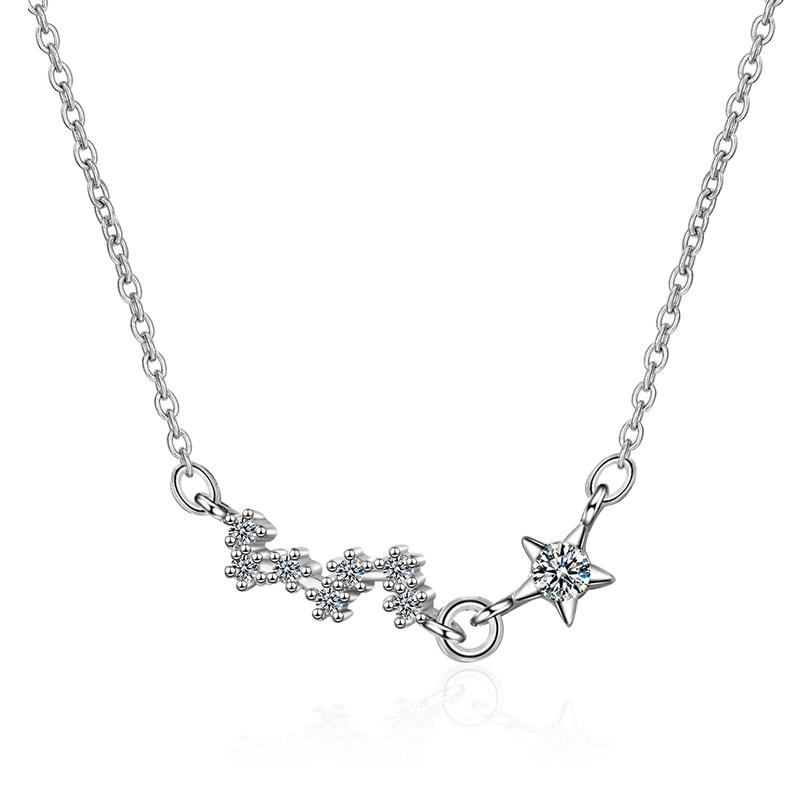 Pendant Necklaces Little Star 5A Zirconia Charm Pendants Silver Color Choker Wedding Valentine's Day Jewelry Gifts For Women
Pendant Necklaces Little Star 5A Zirconia Charm Pendants Silver Color Choker Wedding Valentine's Day Jewelry Gifts For Women