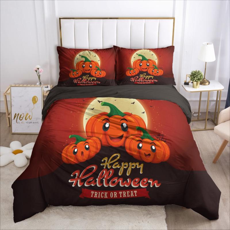 3D Cartoon Quilt Covers Pillowcase Bedding Set Duvet Cover Sets Comforter Case Linen Bed Halloween Double Size Home Textile, Halloween001-orange
3D Cartoon Quilt Covers Pillowcase Bedding Set Duvet Cover Sets Comforter Case Linen Bed Halloween Double Size Home Textile, Halloween001-orange