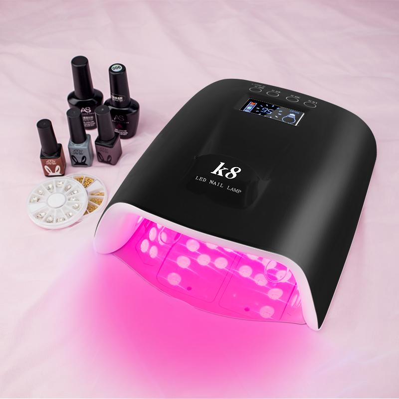 Cordless UV LED Nail Lamp Rechargeable Nail Dryer For All Gels Polish Sun Light Infrared Sensing LCD Timer Smart For Manicure, Black
Cordless UV LED Nail Lamp Rechargeable Nail Dryer For All Gels Polish Sun Light Infrared Sensing LCD Timer Smart For Manicure, Black