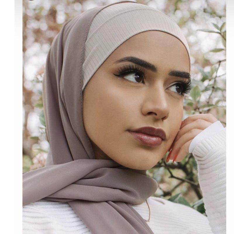 Muslim Fashion Women Ribbed Inner Hijab Caps Islamic Underscarf Bonnet Hat Female Stretch Headband Tube Cap Turbante Mujer
Muslim Fashion Women Ribbed Inner Hijab Caps Islamic Underscarf Bonnet Hat Female Stretch Headband Tube Cap Turbante Mujer