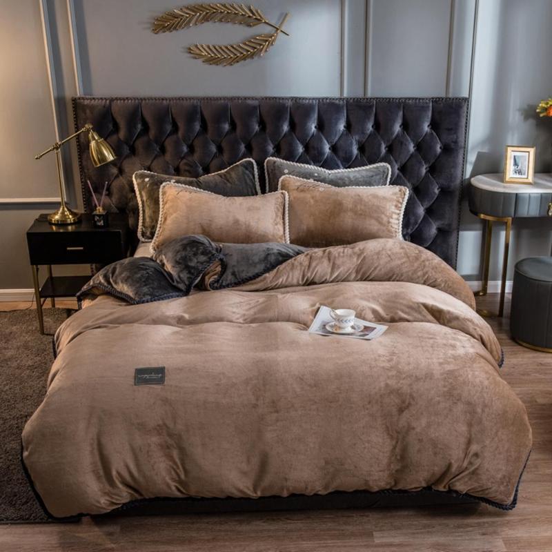 Home Textiles Khaki Winter Flannel Quilt Cover 1pcs Pillow Case Winter bedding sets 4pcs Soft Warm Duvet Cover Flannel Sheet, 14
Home Textiles Khaki Winter Flannel Quilt Cover 1pcs Pillow Case Winter bedding sets 4pcs Soft Warm Duvet Cover Flannel Sheet, 14