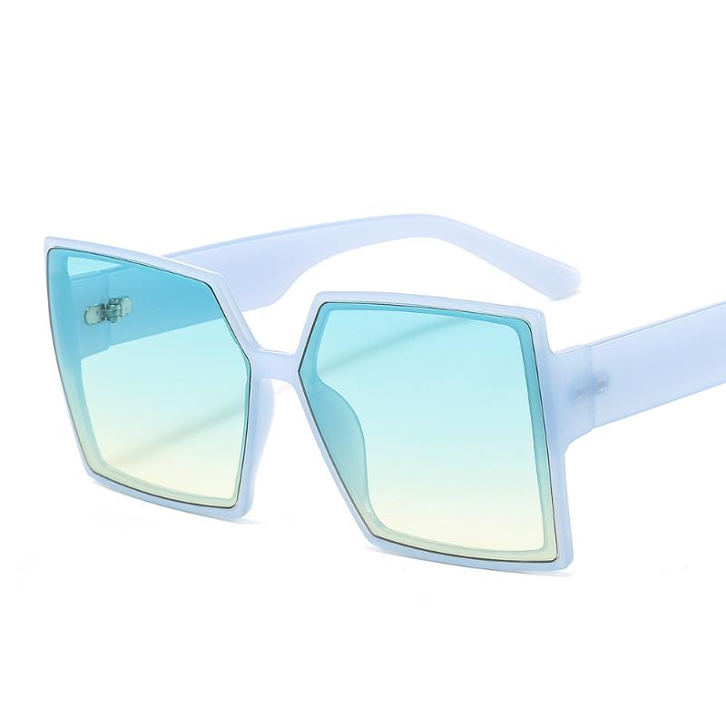 Vintage Oversized Square Blue Beige Sunglasses For Women Fashion Candy Color Gradient Sun Glasses Female Shades Black OT9093
Vintage Oversized Square Blue Beige Sunglasses For Women Fashion Candy Color Gradient Sun Glasses Female Shades Black OT9093