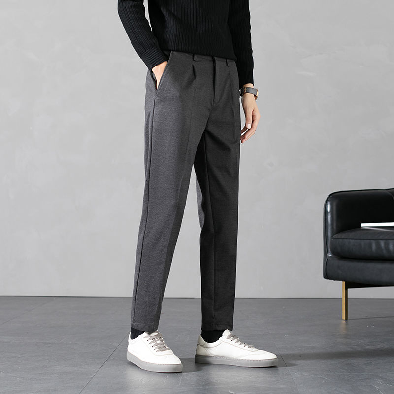Dress 2021 Men's Autumn Thin New Joker Straight Pants Male Youth Wear 28-36 XSCS, Gray.
Dress 2021 Men's Autumn Thin New Joker Straight Pants Male Youth Wear 28-36 XSCS, Gray.