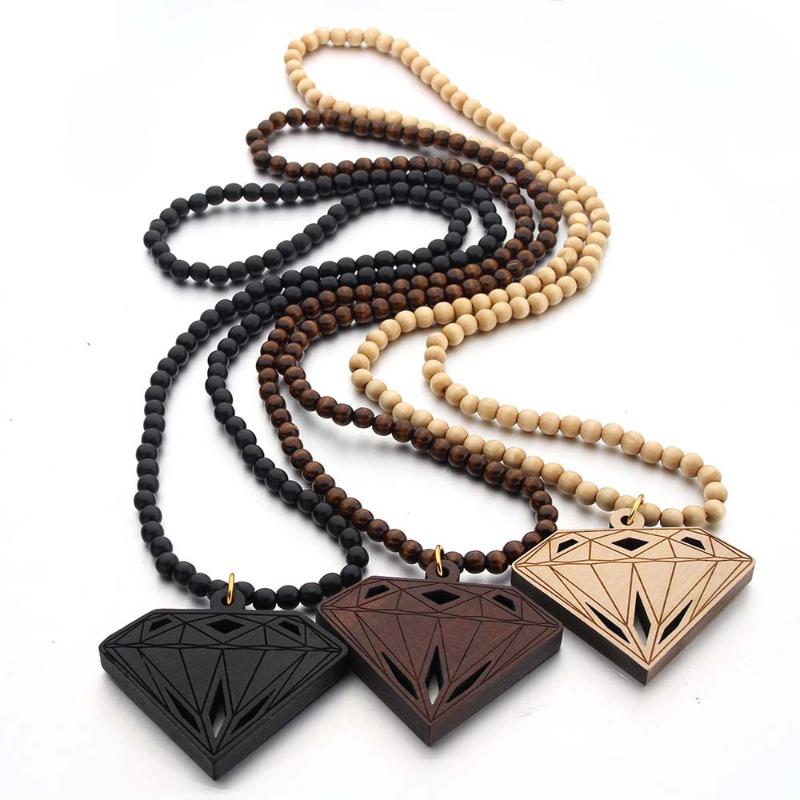 Pendant Necklaces Factory Punk Wooden Necklace Beaded Ball Bead Edgy Men's Ten Ladies Hip-hop
Pendant Necklaces Factory Punk Wooden Necklace Beaded Ball Bead Edgy Men's Ten Ladies Hip-hop