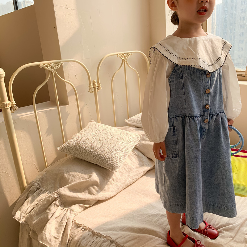 2021 New Girl Clothes Spring Sun Toddler Straps Clothing Kids Es Sleeveless Girls Denim Vestido Ncb3, 2021c37black
2021 New Girl Clothes Spring Sun Toddler Straps Clothing Kids Es Sleeveless Girls Denim Vestido Ncb3, 2021c37black