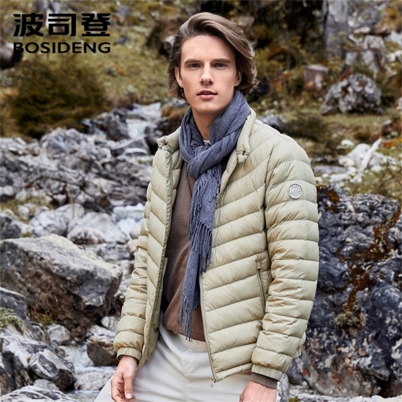 BOSIDENG new autumn 90% duck down jacket men down coat portable ultra light waterproof high quality B90131013 201225