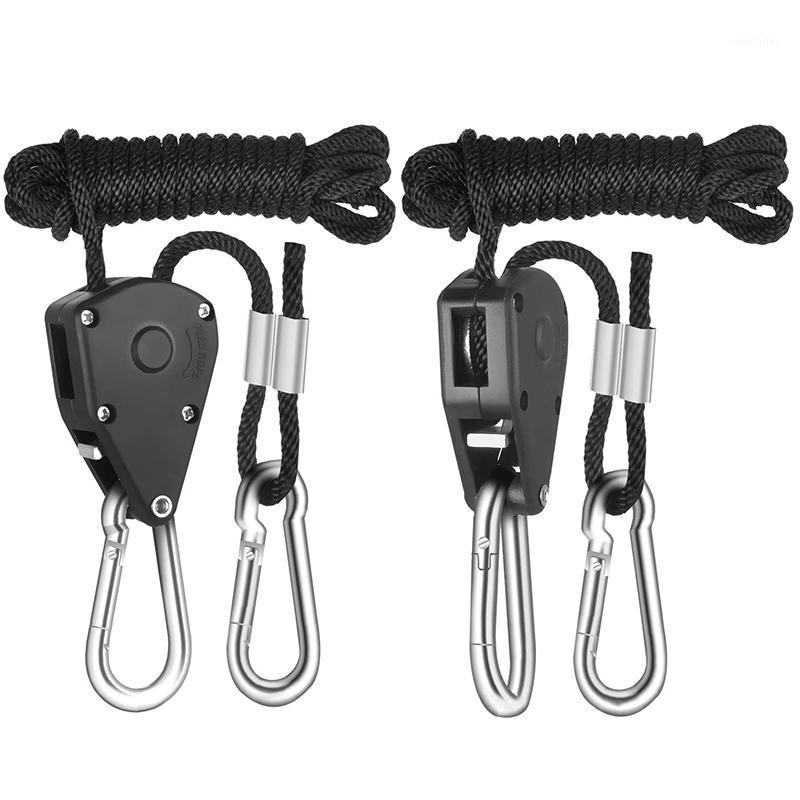 1-Pair 1/8 Inch 8-Feet Long Heavy Duty Adjustable Rope Clip Hanger Reinforced Metal Internal Gears, Black1
1-Pair 1/8 Inch 8-Feet Long Heavy Duty Adjustable Rope Clip Hanger Reinforced Metal Internal Gears, Black1