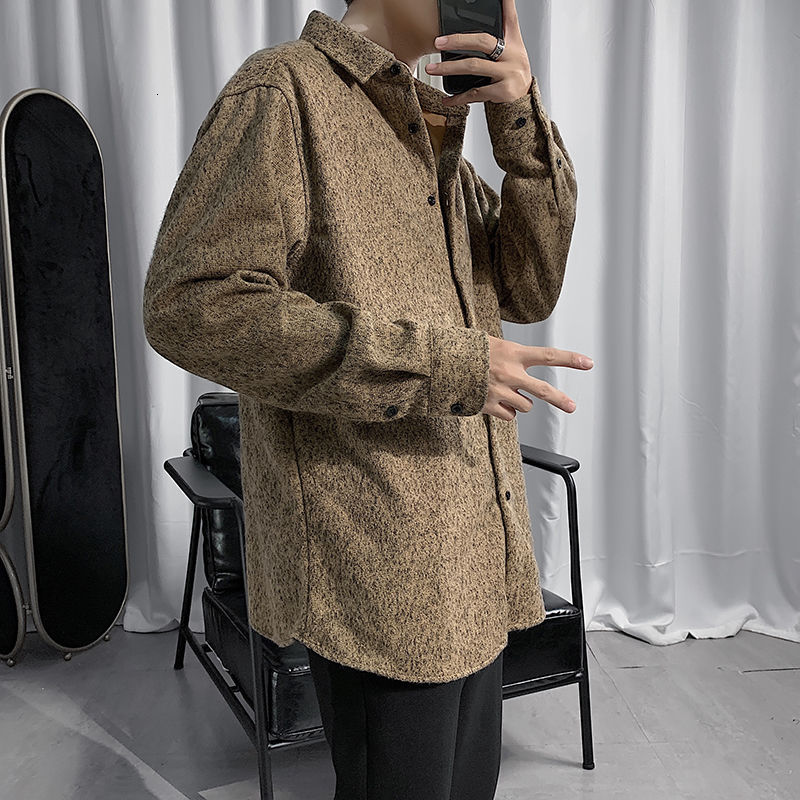 Long-sleeve New 2021 Spring and Fall Wool Size M-5xl Male Shirt From All Games Thin Jacket AM3C, Khaki.
Long-sleeve New 2021 Spring and Fall Wool Size M-5xl Male Shirt From All Games Thin Jacket AM3C, Khaki.
