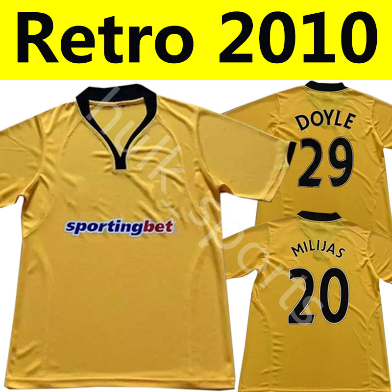 09 10 Wolves retro soccer jerseys Doyle Milijas Berra Henry Ebanks-Blake Kightly 2009 2010 home Vintage Classic football shirts -2XL, Langdui 2010
09 10 Wolves retro soccer jerseys Doyle Milijas Berra Henry Ebanks-Blake Kightly 2009 2010 home Vintage Classic football shirts -2XL, Langdui 2010