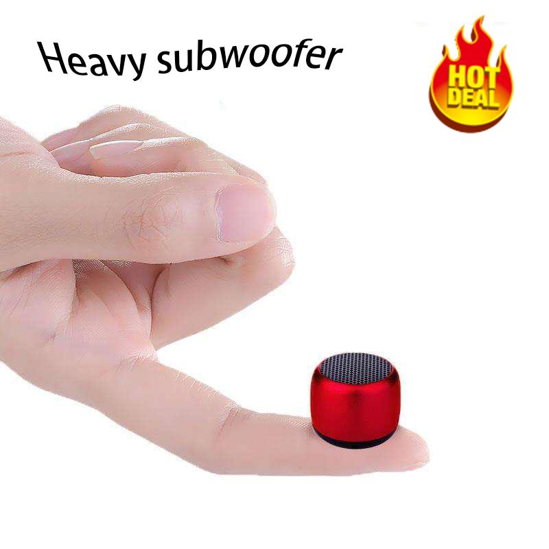 

NEW 2020 Hot mini gift Bluetooth Speaker Metal hifi TWS Super Small Steel Loudly speaker wireless portable bluetooth