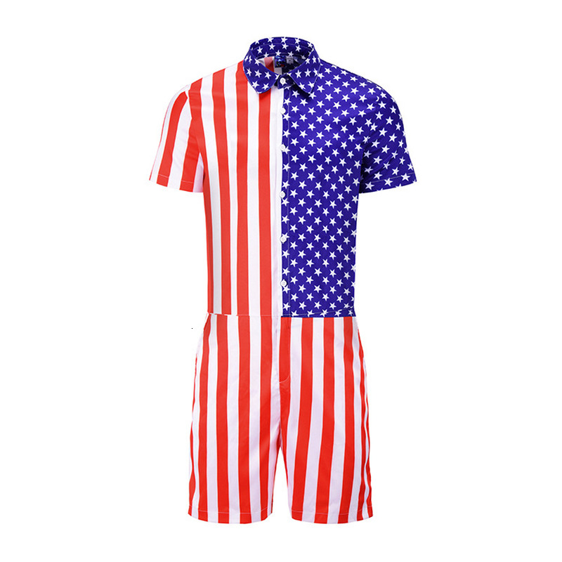 2021 New Men 3d Print Usa Flag Summer Graphic One Piece Jumpsuit Romper Playsuit Zipper Overalls Slim Fit Beach Men' Sets Zicq, Dxlt811007
2021 New Men 3d Print Usa Flag Summer Graphic One Piece Jumpsuit Romper Playsuit Zipper Overalls Slim Fit Beach Men' Sets Zicq, Dxlt811007