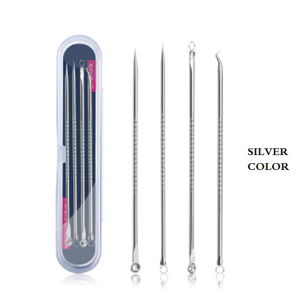 Black head remover pore cleanser tools skin cleaning device professional double-head acne needle pimple extractor skin care tool super quality