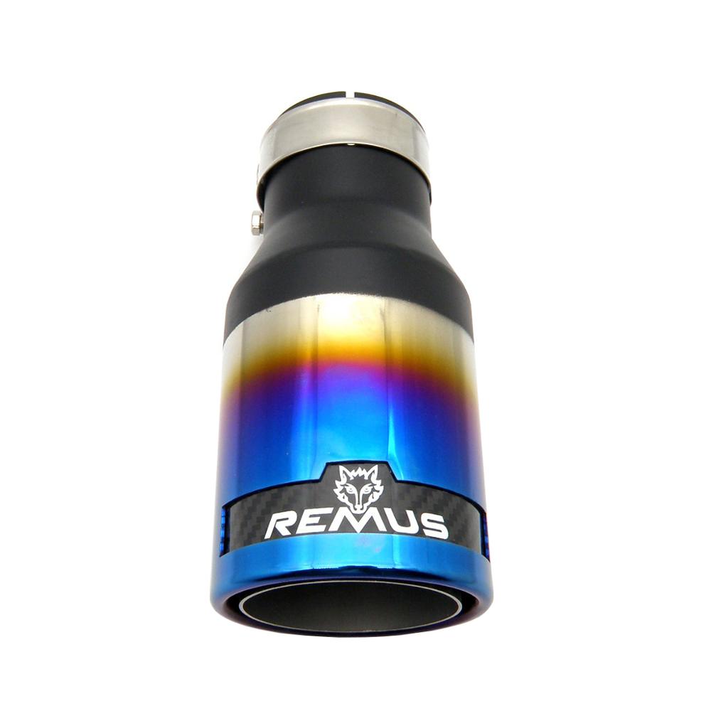 Car Universal Remus-logo Stainless Steel Exhaust Tip with Burnt Blue Color End Pipe for BMW BENZ Audi VW Golf Parts
Car Universal Remus-logo Stainless Steel Exhaust Tip with Burnt Blue Color End Pipe for BMW BENZ Audi VW Golf Parts