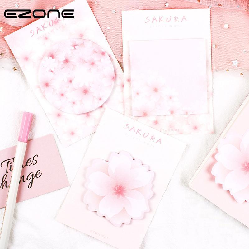 EZONE Sakura Sticky Notes Fresh Cherry Blossoms Memo Pad Different Shape Sticker Notepad Notebook Bookmark School Office Supply1
EZONE Sakura Sticky Notes Fresh Cherry Blossoms Memo Pad Different Shape Sticker Notepad Notebook Bookmark School Office Supply1