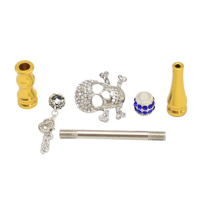 Creative Womens Hookah Shisha Metal Hookah Tip Pendant Bead Skull Animals Pattern Smoking Pipe Fashion Reusable Cigarette Holder 13 5kla L2
Creative Womens Hookah Shisha Metal Hookah Tip Pendant Bead Skull Animals Pattern Smoking Pipe Fashion Reusable Cigarette Holder 13 5kla L2