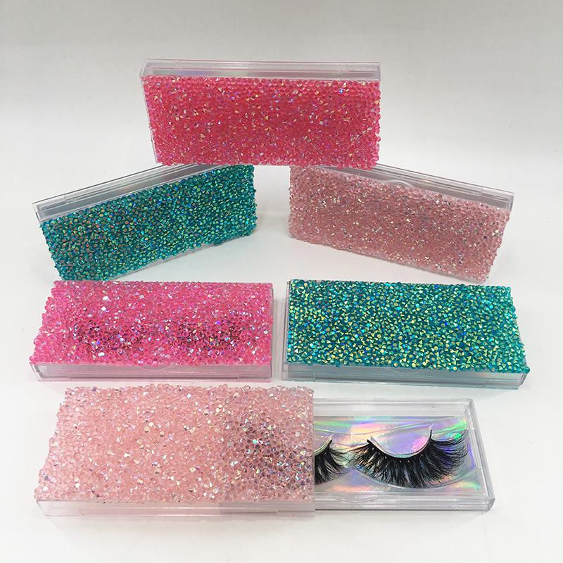 Individual Full Strip Lashes Case Holographic Pink Diamond Empty Lash Packaging for 10mm 15mm 18mm 20mm Eyelash
Individual Full Strip Lashes Case Holographic Pink Diamond Empty Lash Packaging for 10mm 15mm 18mm 20mm Eyelash
