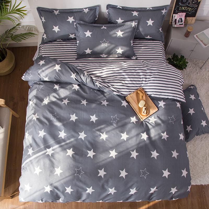 Star Stripe Geometric 4pcs Kid Bed Cover Set Cartoon Duvet Cover Adult Child Bed Sheet Pillowcases Comforter Bedding Set 61014, 2tj-61006-002
Star Stripe Geometric 4pcs Kid Bed Cover Set Cartoon Duvet Cover Adult Child Bed Sheet Pillowcases Comforter Bedding Set 61014, 2tj-61006-002