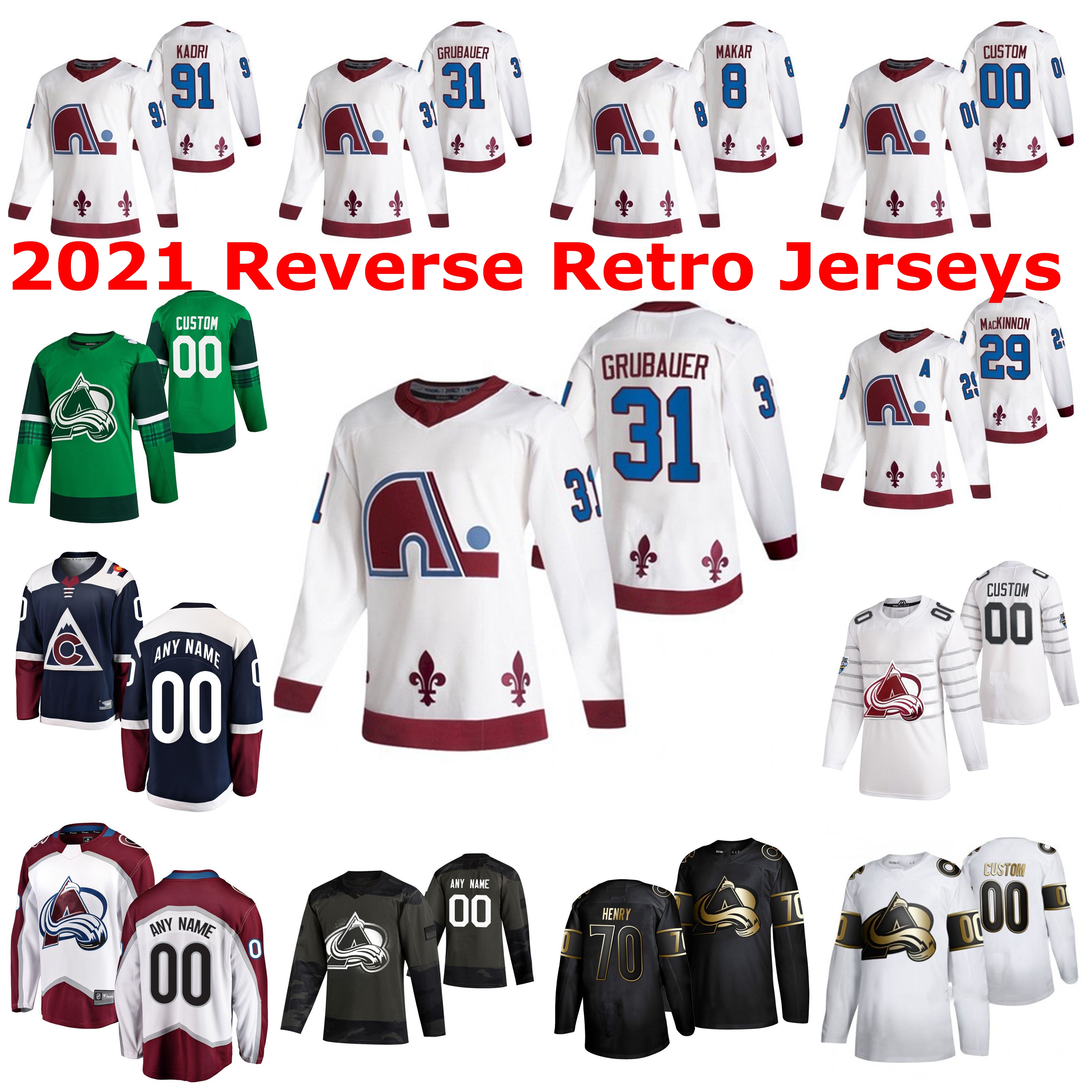 Colorado Avalanche 2021 Reverse Retro Jerseys Matt Calvert Jersey J.T. Compher Joonas Donskoi Tyson Jost Nazem Kadri Custom Stitched, Youth blue alternate
Colorado Avalanche 2021 Reverse Retro Jerseys Matt Calvert Jersey J.T. Compher Joonas Donskoi Tyson Jost Nazem Kadri Custom Stitched, Youth blue alternate