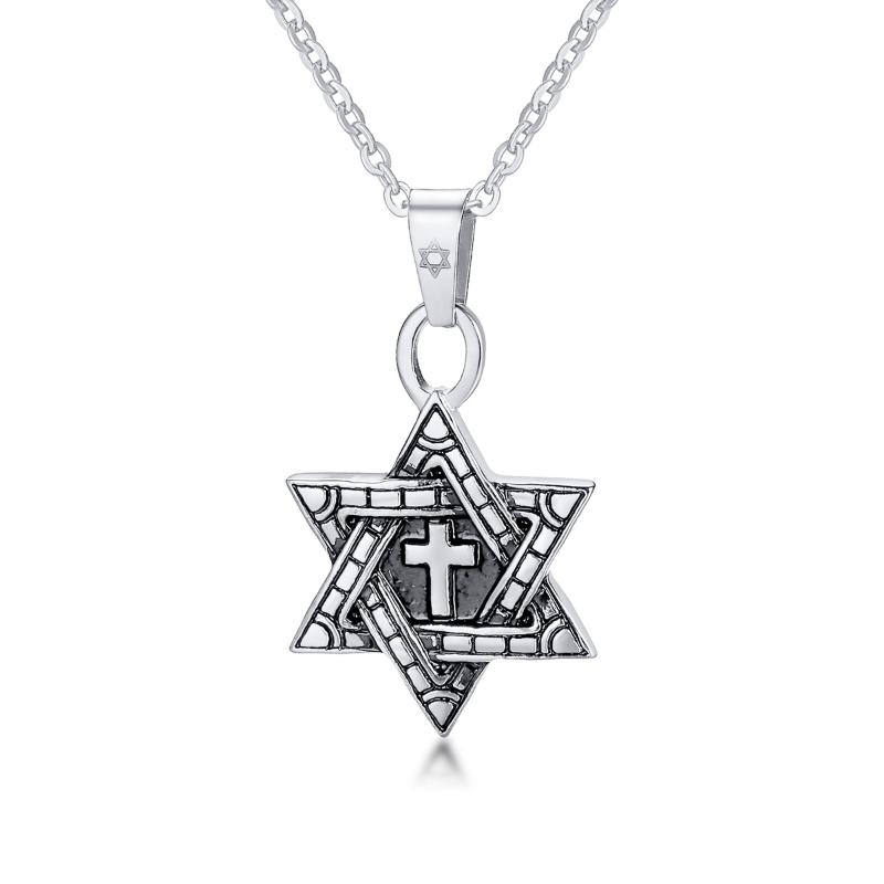 Pendant Necklaces JHSL Novelty Hexagram Star Of David Men & Pendants Stainless Steel Link Chain Fashion Jewelry Birthday Gift
Pendant Necklaces JHSL Novelty Hexagram Star Of David Men & Pendants Stainless Steel Link Chain Fashion Jewelry Birthday Gift