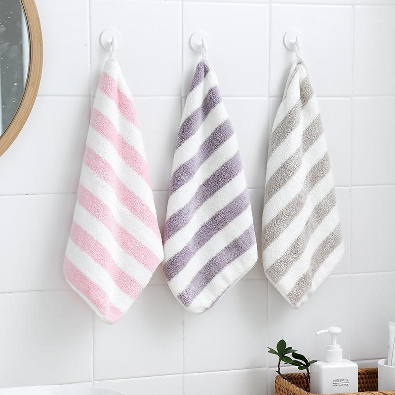 Soft Hand Towel stripe Face Towel Microfiber Fabric Baby Hanging Bathing For Bathroom Kitchen Quick Dry1, Brown stripes towel
Soft Hand Towel stripe Face Towel Microfiber Fabric Baby Hanging Bathing For Bathroom Kitchen Quick Dry1, Brown stripes towel
