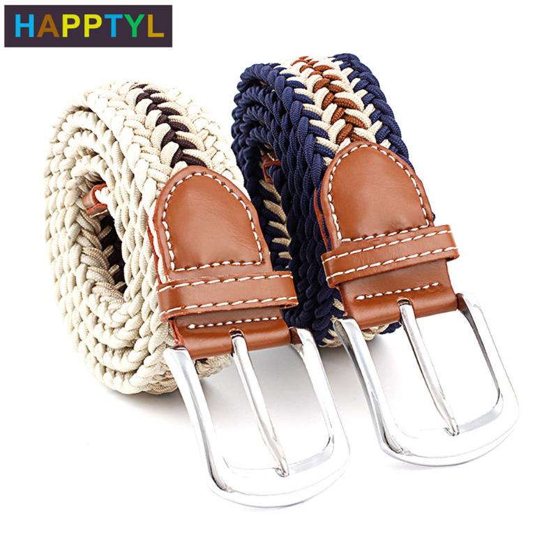 Belts HAPPTYL 1Pcs Fashion Women Men Woven PU Leather Belt For Jeans Pants With Metal Button Unisex Waist, Black
Belts HAPPTYL 1Pcs Fashion Women Men Woven PU Leather Belt For Jeans Pants With Metal Button Unisex Waist, Black