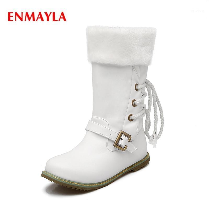 ENMAYLA 2020 New Fashion women round toe back lace-up mid-calf boots Lady solid buckle boots ZYL5461, Beige
ENMAYLA 2020 New Fashion women round toe back lace-up mid-calf boots Lady solid buckle boots ZYL5461, Beige