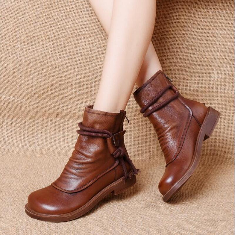 Women New Ankle Boot 2020 Fashion Genuine Leather Women Shoes Retro comfortable boots High Quality Cool Shoes Footwear1, Black
Women New Ankle Boot 2020 Fashion Genuine Leather Women Shoes Retro comfortable boots High Quality Cool Shoes Footwear1, Black