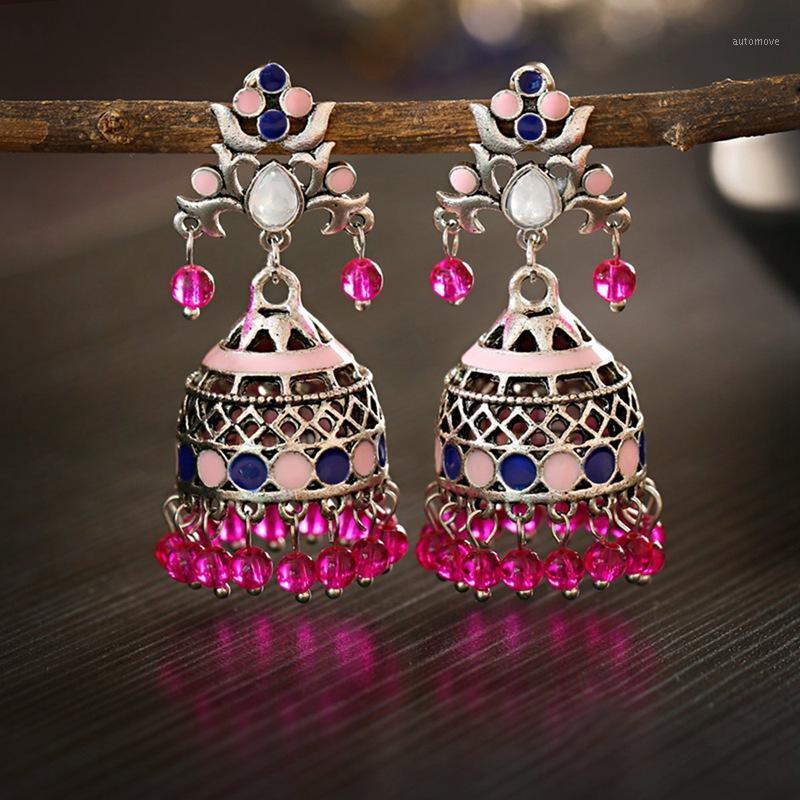 2020 Retro Bollywood Oxidized Jhumka Dangle Earrings For Women Ethnic Dripping Oil Bell Tassel Drop Earring Gypsy Jewelry1
2020 Retro Bollywood Oxidized Jhumka Dangle Earrings For Women Ethnic Dripping Oil Bell Tassel Drop Earring Gypsy Jewelry1