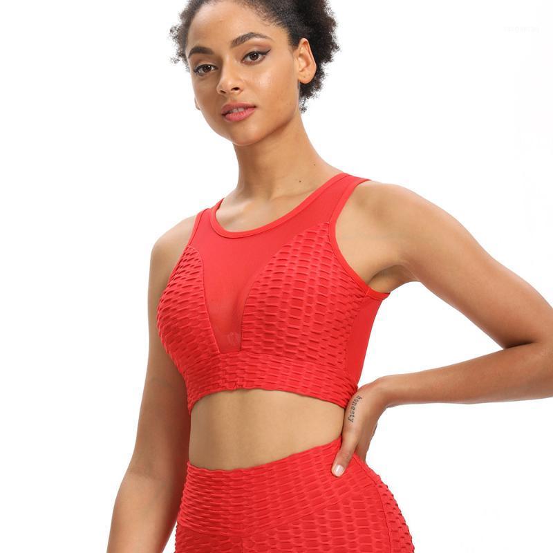 Women Solid yoga top Bubble Sleeveless Tank Tops Sexy Perspective Mesh Crop Tops Casual Gym Sports Brassiere vest1
Women Solid yoga top Bubble Sleeveless Tank Tops Sexy Perspective Mesh Crop Tops Casual Gym Sports Brassiere vest1