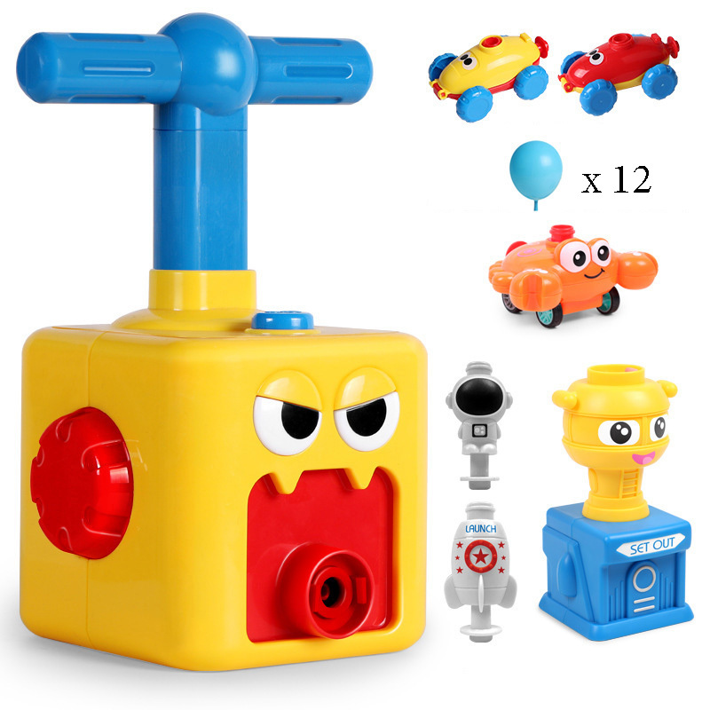 New Power Balloon Car Toy Montessori Toys Education Experiment Toy Puzzle Fun Inertial Launch Tower Cars Toys For Children Gift Q0109
New Power Balloon Car Toy Montessori Toys Education Experiment Toy Puzzle Fun Inertial Launch Tower Cars Toys For Children Gift Q0109