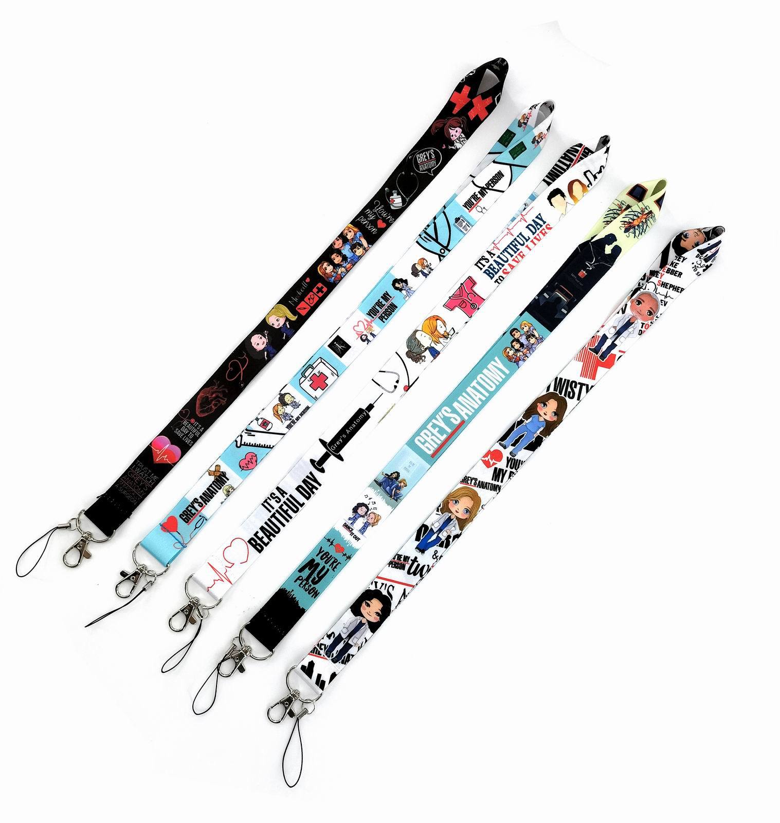 Cartoon Grey's Anatomy Medical Lanyard Straps Keychain Lanyards for Key Badges ID Cell Phone Rope Neck Straps Doctor Nurse Accessories
Cartoon Grey's Anatomy Medical Lanyard Straps Keychain Lanyards for Key Badges ID Cell Phone Rope Neck Straps Doctor Nurse Accessories