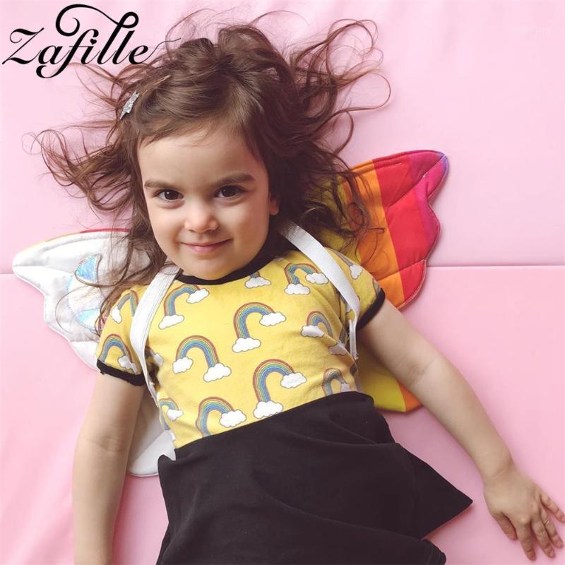 ZAFILLE Summer Dress For Girl Patchwork Rainbow Baby Girl Clothes Short Sleeve Toddler Kids Clothes Cute Girls Bebes Clothing1
ZAFILLE Summer Dress For Girl Patchwork Rainbow Baby Girl Clothes Short Sleeve Toddler Kids Clothes Cute Girls Bebes Clothing1