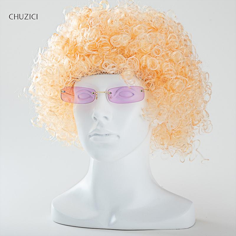 CHUZICI Ultralight Women Small Rimless Sunglasses Popular Men Clear Purple Blue Red Orange Sun Glasses UV400
CHUZICI Ultralight Women Small Rimless Sunglasses Popular Men Clear Purple Blue Red Orange Sun Glasses UV400