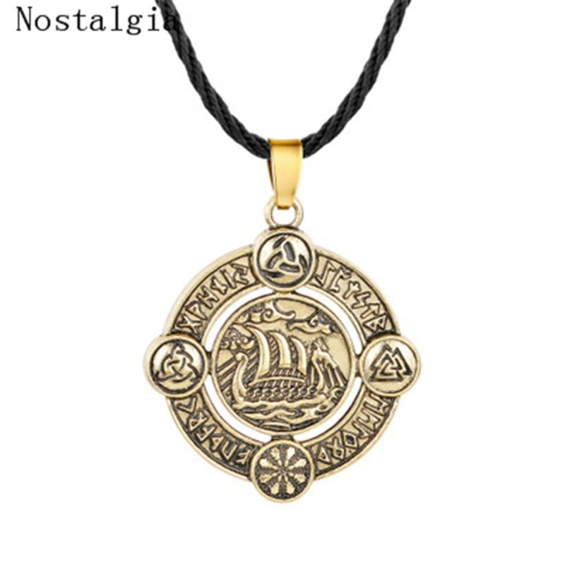 Odin's Viking Horn Triquetra Women Jewelry Norse Men Necklaces Sleipnir Pendant Elder Futhark Runes Necklace Valknut Helm
Odin's Viking Horn Triquetra Women Jewelry Norse Men Necklaces Sleipnir Pendant Elder Futhark Runes Necklace Valknut Helm