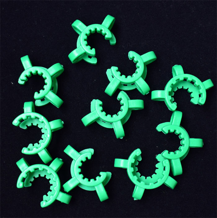 10mm 14mm 19mm Plastic Keck Clip Plastic Folder Keck Laboratory Lab Clamp Clip for Glass Bong Glass adapter Nectar Collector
10mm 14mm 19mm Plastic Keck Clip Plastic Folder Keck Laboratory Lab Clamp Clip for Glass Bong Glass adapter Nectar Collector
